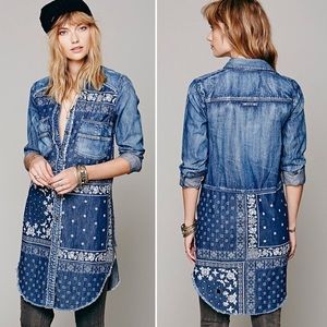 FREE PEOPLE WESTWARD WON TUNIC